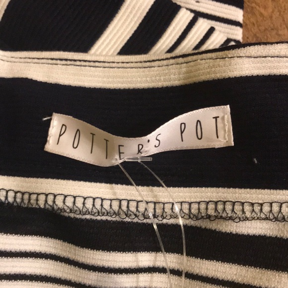 Potter’s Pot skirt (#13207OL1) vertical stripes - Picture 4 of 6